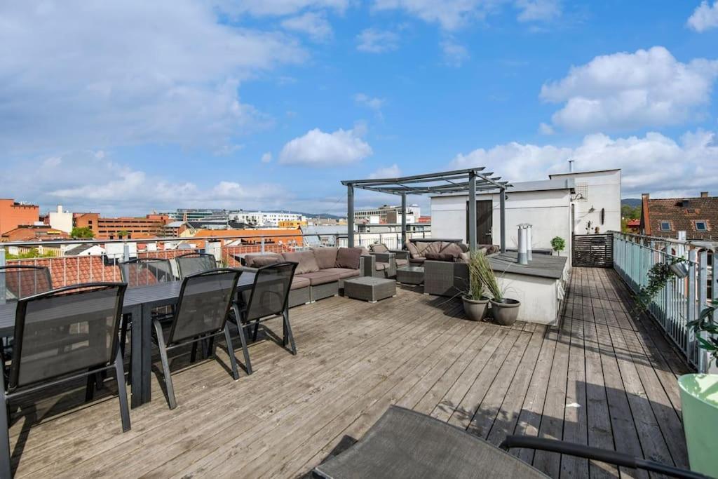 Live On The Roof Of Oslo City Center Apartment ภายนอก รูปภาพ